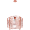 Buy Retro Ceiling Lamp - Design Pendant Lamp - Lars Rose Gold 59909 - in the EU