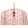 Buy Retro Ceiling Lamp - Design Pendant Lamp - Lars Rose Gold 59909 at Privatefloor