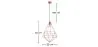  Retro Ceiling Lamp - Geometric Pendant Lamp - Yak image 7
