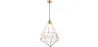  Retro Ceiling Lamp - Geometric Pendant Lamp - Yak image 7