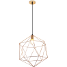 Buy Ceiling Lamp - Vintage Design Pendant Lamp - Lara Gold 59911 - prices