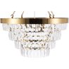 Buy Crystal Ceiling Lamp - Chandelier Pendant Lamp - Loraine Gold 59929 Home delivery