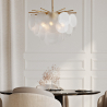 Buy Mother of Pearl Ceiling Lamp - Disc Pendant Lamp - Karl Gold 59930 - prices