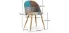 Dining Chair - Upholstered in Patchwork - Scandinavian Style - Patty image 7