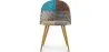 Dining Chair - Upholstered in Patchwork - Scandinavian Style - Patty image 7