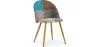 Dining Chair - Upholstered in Patchwork - Scandinavian Style - Patty image 7