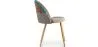 Dining Chair - Upholstered in Patchwork - Scandinavian Style - Patty image 7