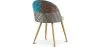 Dining Chair - Upholstered in Patchwork - Scandinavian Style - Patty image 7