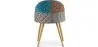 Dining Chair - Upholstered in Patchwork - Scandinavian Style - Patty image 7