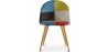 Dining Chair - Upholstered in Patchwork - Scandinavian Style - Simona image 7