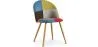 Dining Chair - Upholstered in Patchwork - Scandinavian Style - Simona image 7