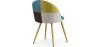 Dining Chair - Upholstered in Patchwork - Scandinavian Style - Simona image 7