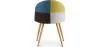 Dining Chair - Upholstered in Patchwork - Scandinavian Style - Simona image 7