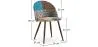 Dining Chair - Upholstered in Patchwork - Scandinavian Style - Patty image 7