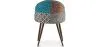 Dining Chair - Upholstered in Patchwork - Scandinavian Style - Patty image 7
