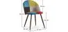 Dining Chair - Upholstered in Patchwork - Scandinavian Style - Simona image 7