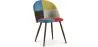 Dining Chair - Upholstered in Patchwork - Scandinavian Style - Simona image 7