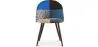 Dining Chair - Upholstered in Patchwork - Scandinavian Style - Pixi image 7