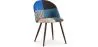 Dining Chair - Upholstered in Patchwork - Scandinavian Style - Pixi image 7