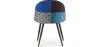 Dining Chair - Upholstered in Patchwork - Scandinavian Style - Pixi image 7