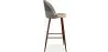 Patchwork Upholstered Stool - Scandinavian Style - Patty image 7
