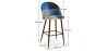 Patchwork Upholstered Stool - Scandinavian Style - Pixi image 7