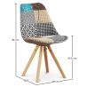 Dining Chair - Upholstered in Patchwork - Patty image 7