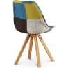 Buy Dining Chair - Upholstered in Patchwork - Simona Multicolour 59961 in the Europe