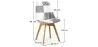 Dining Chair - Black and White Patchwork Upholstery - New Edition - Sam image 7