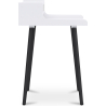 Buy Wooden Desk with Drawers - Scandinavian Design - Thora Natural Wood / White 59983 in the Europe