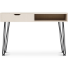 Buy Office Desk Table Wooden Design Hairpin Legs Scandinavian Style - Andor Natural wood 59986 - in the EU