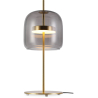 Buy Table Lamp - LED Design Living Room Lamp - Jude Smoke 59987 at Privatefloor
