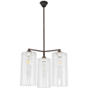 Buy Industrial Style Ceiling Lamp Glass and Metal - Reg Bronze 59988 - prices