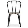 Dining Chair - Industrial Design - Wood and Metal - Lillor image 7