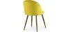 Dining Chair - Upholstered in Velvet - Scandinavian Design - Evelyne image 7