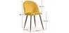 Dining Chair - Upholstered in Velvet - Scandinavian Design - Evelyne image 7
