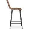 Wicker Bar Stool - Boho Bali Design -65cm - Catori image 7