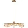 Bamboo Ceiling Lamp - Boho Bali Design Pendant Lamp - Bahati image 7