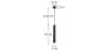 Tube Ceiling Lamp - LED Pendant Lamp - Black - Lilu image 7