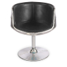 Buy Cognac Aviator Chair Eero Aarnio style - Premium Leather Black 26717 - in the EU