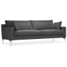 Buy Living-room Sofa 3 seats Fabric Dark grey 26729 - in the EU