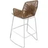 Rattan Boho Bali Design Stool - 75cm - Tale image 7