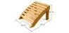 Wooden Footstool for Garden Chair - Alana image 7