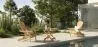 Outdoor Chair and Outdoor Garden Table - Wooden - Alana image 7