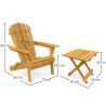 Outdoor Chair and Outdoor Garden Table - Wooden - Alana image 7