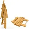 Outdoor Chair and Outdoor Garden Table - Wooden - Alana image 7