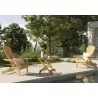 Outdoor Chair and Outdoor Garden Table - Wooden - Alana image 7