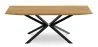 Rectangular Dining Table - Industrial Wood and Metal - Danr image 7