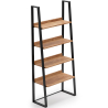 Buy Industrial Shelves in Wood and Metal (200x90x40 cm) - Prawa Natural wood 60021 at Privatefloor