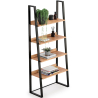 Buy Industrial Shelves in Wood and Metal (200x90x40 cm) - Prawa Natural wood 60021 - in the EU
